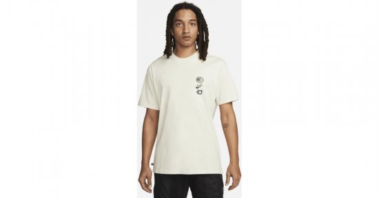 Nike White Kevin Durant Max 90 Basketball T-shirt for men